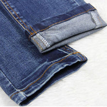New Toddler Kid Cool Boy Jeans Denim Blue Close-fitting Pant Trousers 2-7Y Child J4U66