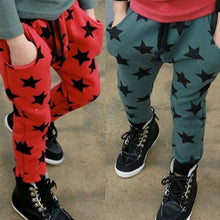 Toddler Kids Boys Cotton Pants Star Pattern Harem Trousers S Pants For Boys 6M-4Y BottomsJFY66