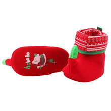 baby shoes anti slip christmas boot girl boy warm booties prewalkers J4U66