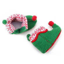 Toddlers Baby Shoes Anti-slip Christmas Boot Girl Boy Warm Booties Prewalkers LY1 J4U66