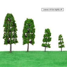 train layout green pagodo tree model garden scenery landscape architectural model diorama miniatures trees model 20pcs J4U66
