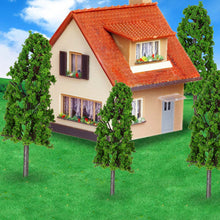 train layout green pagodo tree model garden scenery landscape architectural model diorama miniatures trees model 20pcs J4U66