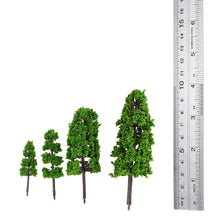 train layout green pagodo tree model garden scenery landscape architectural model diorama miniatures trees model 20pcs J4U66