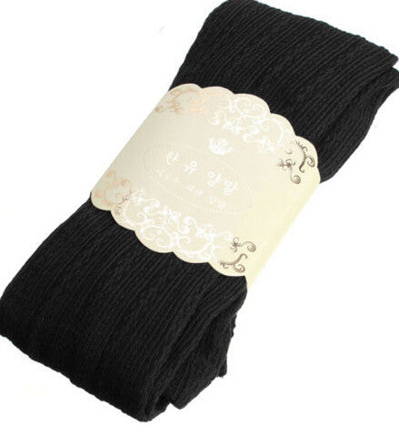 Trend Knitting Tight High Elastic Super SlimWomen's Thick Tights Warm Women Lady Skinny Tights More Colors J4U66