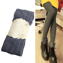 Trend Knitting Tight High Elastic Super SlimWomen's Thick Tights Warm Women Lady Skinny Tights More Colors J4U66