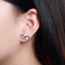 silver plated earing  shape stud earring silver plated earrings smte04 J4U66