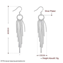 silver plated earing multi line earring silver plated earrings smte273 J4U66