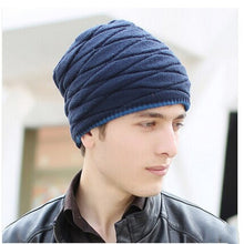 Hat Men Beanie Sombrero More Add Wool Knitted Cap In The Outdoor Warm Ear Hat Head Cap  J4U66