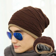 Hat Men Beanie Sombrero More Add Wool Knitted Cap In The Outdoor Warm Ear Hat Head Cap  J4U66