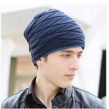 Hat Men Beanie Sombrero More Add Wool Knitted Cap In The Outdoor Warm Ear Hat Head Cap  J4U66