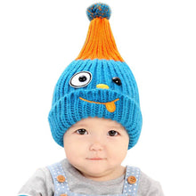 New Warm Boys Girls Baby Infant Child Hat Ear Cap Cute Kitten Kids Wool Knitted Hats J4U66