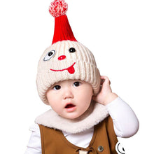 New Warm Boys Girls Baby Infant Child Hat Ear Cap Cute Kitten Kids Wool Knitted Hats J4U66