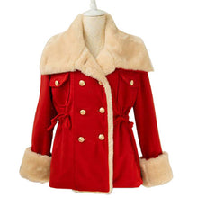 New Warm Korean Fashion Wool Blend Jacket Double-breasted Womens Coat Outwear J4U66