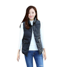 warm d vest women sim sleeveless waistcoat zipper vests pink J4U66