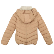women parka long sleeve padded zipper hooded pockets outerwear plus size warm slim thick women coat l xxxl J4U66