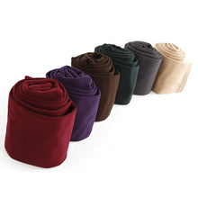 women thick warm legging brushed lining stretch fleece pants women trample feet leggings J4U66