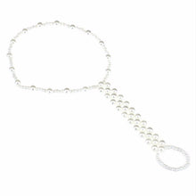Women Beach Imitation Pearl Anklet Barefoot Sandal Foot Jewelry Chain Ankle Bracelet J4U66