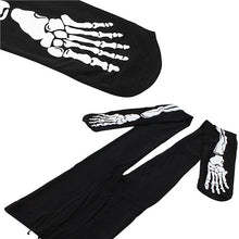 Women Creative Sexy 3D print skeleton bone tights Stovepipe skull terror scary stocking Gift Women Accessories  J4U66