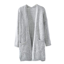 Knitted Sweater Coat Long Sleeve Cardigans Casual Loose Jacket OutwearJFY66