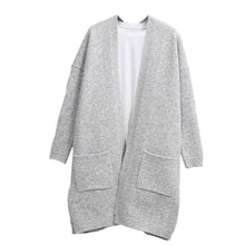 Knitted Sweater Coat Long Sleeve Cardigans Casual Loose Jacket OutwearJFY66
