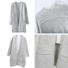 Knitted Sweater Coat Long Sleeve Cardigans Casual Loose Jacket OutwearJFY66