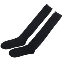 women girl sexy thigh high stocking over the knee cotton stockings opaque knitted 4 colors J4U66