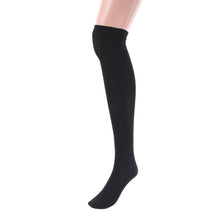 Girl Sexy Thigh High Stocking Over the Knee Cotton Stockings Opaque Knitted 4 Colors PY8 J4U66