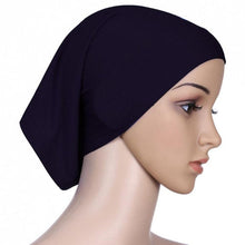 New Women Hijab Under Scarf Tuban Hair Bonnet Cap Bone Islamic Headscarf Head Cover 15 Colors PY4 J4U66