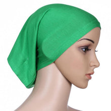 New Women Hijab Under Scarf Tuban Hair Bonnet Cap Bone Islamic Headscarf Head Cover 15 Colors PY4 J4U66
