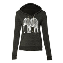 women hoodies long sleeve elephant print sweatshirt casual basic mujer black gray hoodies xxl J4U66