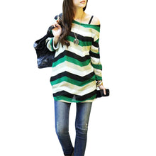 women knitted sweater korean long pullovercasual wear long loose tops pullovers J4U66