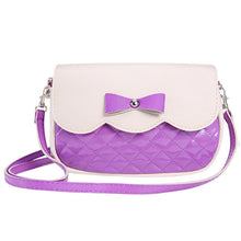 Women Ladies 7 Messenger Bags PU Leather Tote Satchel Fashion Lovely Girl Bowknot Crossbody Shoulder Handbags  J4U66