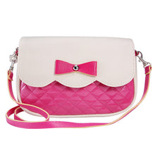 Women Ladies 7 Messenger Bags PU Leather Tote Satchel Fashion Lovely Girl Bowknot Crossbody Shoulder Handbags  J4U66