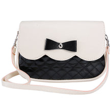 Women Ladies 7 Messenger Bags PU Leather Tote Satchel Fashion Lovely Girl Bowknot Crossbody Shoulder Handbags  J4U66