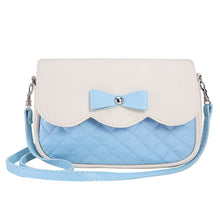 Women Ladies 7 Messenger Bags PU Leather Tote Satchel Fashion Lovely Girl Bowknot Crossbody Shoulder Handbags  J4U66