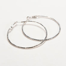 Women Large Simple Circle Hoop Earrings Personality Big Circle Earrings Silver Gold Color Gifts For Lady  J4U66