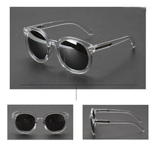 New Women Round Mirrored Lens Sunglasses Eyewear Plastic Frame Jelly Sun Glasses UV400  J4U66