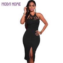 women sexy bodycon dress off shoulder sleeveless back zipperclosure lace dress midi sexy club dress vesitdos J4U66