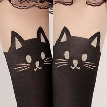 Sexy Cat Tail Velvet Knee High Socks Hosiery Tattoo Stockings PY3 J4U66