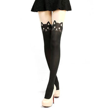 Sexy Cat Tail Velvet Knee High Socks Hosiery Tattoo Stockings PY3 J4U66
