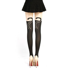 Sexy Cat Tail Velvet Knee High Socks Hosiery Tattoo Stockings PY3 J4U66