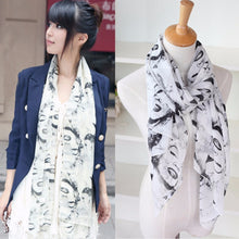 women sexy chiffon silk scarf lip pretty marilyn monroe head print shawl wraps shades scarves J4U66