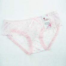 New Women Sexy Lace Bowknot Cotton Underwear Intimates Briefs Panties 9Colors Whole J4U66