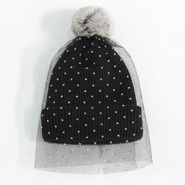 women stylish knitted hat cap supermodel net yarn wool hat hat beanies J4U66