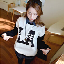 New Women Sweatshirts Pullover Jumper Crew Neck LA Printed Long Sleeve Tops New  J4U66