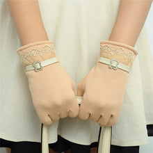Touch Screen Cotton Warm Gloves Weaved Knit Wrist-Gloveittens 8 Colors PY6 J4U66