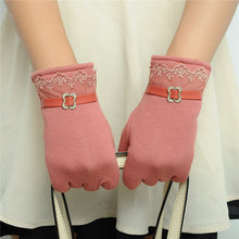 Touch Screen Cotton Warm Gloves Weaved Knit Wrist-Gloveittens 8 Colors PY6 J4U66