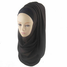 womens chiffon muslim long soft hijab rivet islamic scarf wrap shawl J4U66