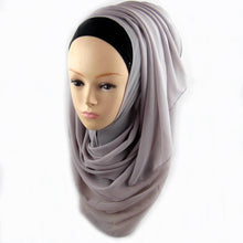 Women's Chiffon Muslim Long Soft Hijab Rivet Islamic Scarf Wrap Shawl PY3 J4U66