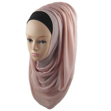 Women's Chiffon Muslim Long Soft Hijab Rivet Islamic Scarf Wrap Shawl PY3 J4U66